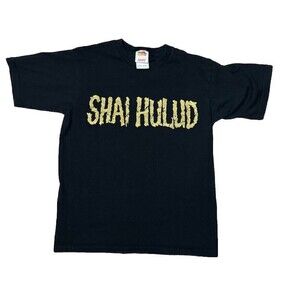 Shai Hulud Vintage 2000s 'Back off...Misanthropist" Black T-Shirt Metalcore EUC